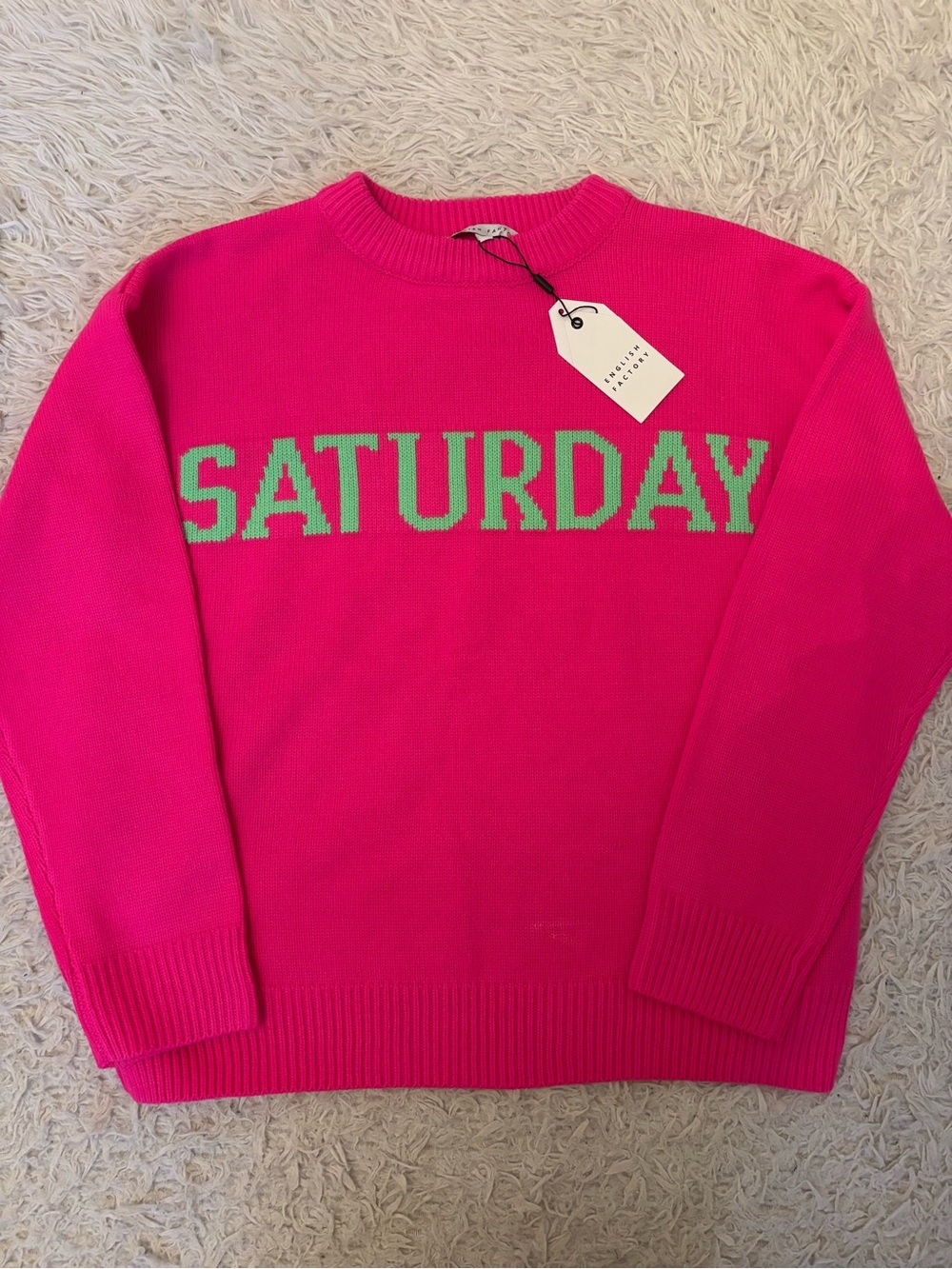 NWT English Factory sweater